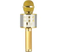 ChicSlick-Xtreme 27837 K Microphone Avec Haut-Parleur Intégré Bluetooth Portable, Or[X987]