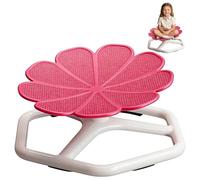 Chidiam Chaise Pivotante Sensorielle pour Enfants,Tabouret Pivotant 360°,Jouet sensoriel pour Enfants Autistes et Atteints de TDAH pour Coordonner Le Corps et l'équilibre (Rose Rouge)