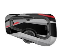 CHIDiFANS Autocollants décoratifs imperméables pour Cardo FREECOM 4X - Autocollants, protection et divers styles pour casque Bluetooth de moto (Style 19)