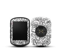 CHIDIFANS Autocollants élégants compatibles avec Garmin Edge 540/840 pour ordinateur de vélo, autocollants de protection, étuis, matériau en PVC dans différents styles (style 38)