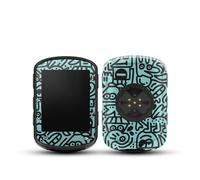 CHIDIFANS Autocollants élégants compatibles avec Garmin Edge 540/840 pour ordinateur de vélo, autocollants de protection, étuis, matériau en PVC dans différents styles (style 51)