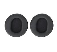 Chidlantu Coussinets d'oreille pour audiomètre, housse de coussin de remplacement, mousse à mémoire de forme hautement élastique avec cuir PU pour l'isolation du bruit, coussinet doux et