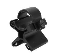 Chidlantu Support de Lampe de Poche magnétique 24-27 mm, Support de Lampe de Poche Universel pour Guidon de vélo, dégagement Rapide antidérapant avec Deux Coussinets magnétiques, Pince