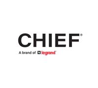 Chief CMA330 Plaque de Plafond Décalée (Gestion des câbles)