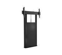 Chief Extra-Large Height-Adjustable Floor Support Mount - For Displays 55-100" - Black pied - pour écran plat/système audiovisuel - noir