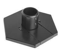 Chief Floor-to-Ceiling Low-Profile Collar Plate - Black composant de montage - pour pole - noir