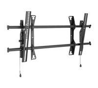 Chief Fusion Large Tilt Display Wall Mount - For Displays 42-86" - Black - kit de montage - pour écran plat - noir