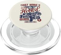 Chief Hobie's Garage Hotrod Classic Rides Design Vieilli PopSockets PopGrip pour MagSafe
