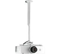 Chief KITEC Series KITEC045080W - Kit de montage (colonne d'extension, plaque fourreau plafonnière) - pour projecteur - blanc Blanc G