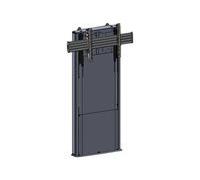 Chief Large FUSION LFD1U Dynamic Height Adjustable Floor Support pied - pour écran plat - noir