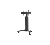 Support mobile Chief LPAUB Large Fusion réglable en hauteur manuellement - 40"-80", noir