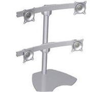 Chief Quad Monitor Table Stand Argent (KTP440S)