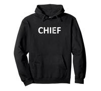 Chief - Retraite Work Funny Collaborers Team Wedding Blague Sweat à Capuche