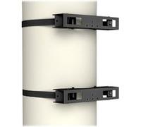 Chief Structural Column Adapter Wall Mount - Black - Landscape - Composant de montage (adaptateur de colonne de structure) - pour Écran LCD - acier, ciment - Conformité TAA G