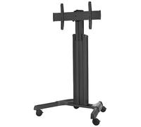 Chief support sur pied MPAUB Chariot mobile avec hauteur réglable et support VESA 200x200 à 600x400mm, compatible avec les écrans mesurant jusqu'à 55