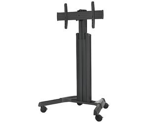 Chief support sur pied MPAUB Chariot mobile avec hauteur réglable et support VESA 200x200 à 600x400mm, compatible avec les écrans mesurant jusqu'à 55