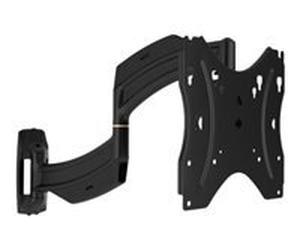 Chief Thinstall 18" Extension Single Arm Wall Mount - For Displays 10-40" - Black kit de montage - support à faible encombrement - pour écran plat - noir