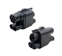 Chiefleed CCS2 to CCS1 Adapter from CCS2 Charger to CCS1 EV CCS2 to CCS1 Electric Vehicle Charger DC Fast Ev Charging Adapter