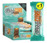 Chiefs Protein Core Bar (Peantu Butter) • Barre protéinée premium avec 13g de protéines & 163 kcal par barre • Sans sucre ajouté • Barre protéinée low sugar • Goût de Peanut • Pack de 12 (12 x 40g)