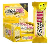 Chiefs Protein Core Bar (Vanilla Cheesecake) • Barre protéinée premium avec 13g de protéines & 150 kcal par barre • Sans sucre ajouté • Goût de Vanilla • Pack de 12 (12 x 55g)