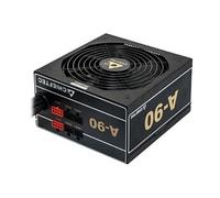 Chieftec A-90 Series GDP-750C - Alimentation électrique (interne) - ATX12V 2.3 - 80 PLUS Gold - CA 230 V - 750 watt - PFC active - noir