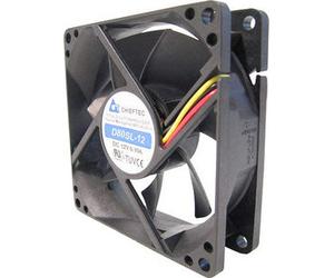 Chieftec AF-0825PWM système de refroidissement d'ordinateur Boitier PC Ventilateur Noir