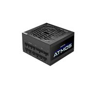 Chieftec Atmos CPX-850FC - Alimentation 850W ATX 3.0 modulaire, 80 PLUS Gold, 100-240V, ventilateur 120mm, connecteur ATX 20+4 broches