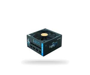 Chieftec BDF-650C Alimentation 650W ATX 2.3 80 PLUS Bronze, PFC Actif, Modulaire, 1x140mm, +3.3V/5V:120W, +12V:54.2A, Connecteurs SATA/Molex/PCIe