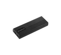 Chieftec CEB-M2C-TL Boîtier de disques de stockage Boîtier disque dur/SSD Noir M.2