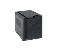 Chieftec CI-01B-OP Boîtier PC Cube Noir Micro ATX, 1x5.25" externe, 3x3.5" & 3x2.5", 1xUSB 3.2 Gen 1, Ventilateurs 120mm, ATX PSU, SECC
