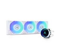 Chieftec CLC-360-RGB-W système de refroidissement d'ordinateur Boitier PC Refroidisseur de liquide tout-en-un 12 cm Blanc