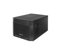 Chieftec CN-01B-OP Boîtier PC Cube Noir, Mini-ITX, Acier SPCC, Baies 3.5"/2.5"/5.25", USB 3.2 Gen 1, Ventilateur 120mm, 260x356x195mm