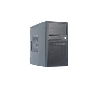 Chieftec Boîtier PC Mini-Tour CT-04B-350GPB Micro-ATX Mesh Home & Office Noir - Alim 350W