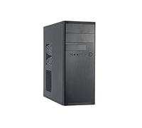 Chieftec Elox-Q ATX midiTour. sans alim. Baies ext 2x5,25 et 1x3,5. int 3x3,5. 2xUSB3.1 Mic-in Audio-Out