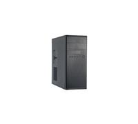 Chieftec Elox-Q ATX midiTour. sans alim. Baies ext 2x5,25 et 1x3,5. int 3x3,5. 2xUSB3.1 Mic-in Audio-Out