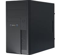 Chieftec Mesh Series XT-01B - Tour - micro ATX 350 Watt (ATX12V 2.3/ PS/2) - noir - USB/Audio Noir G