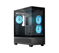 Chieftec GT-01B-OP Case PC Midi Tower Nero con Vetro Temperato ATX/mATX/Mini-ITX
