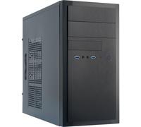 Chieftec HT-01B-OP M-ATX Mini 350W Elox Series PC-Gehäuse ohne PSU schwarz