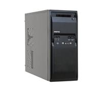 Chieftec LG-01B-OP Boîtier PC Midi Tower Noir - ATX/micro ATX, 2x 5.25", 3x 3.5", 1x 2.5", USB 3.2 Gen 1, Audio In/Out, Vent. 80/120mm, 180x484x404mm