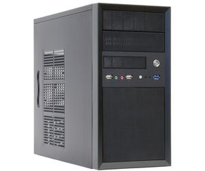 Chieftec Mesh Series CT-01B - Mini-tour - Micro ATX - Pas d'alimentation - USB/Audio