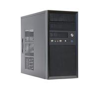 Chieftec Mesh Series CT-01B - Tour - micro ATX 350 Watt (ATX12V 2.3/ PS/2) - USB/Audio