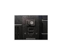 Chieftec UNC-410S-B - Montable sur rack - 4U - ATX étendu 400 Watt - noir