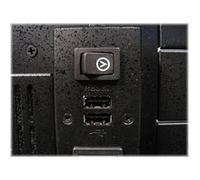 Chieftec UNC-410S-B - Montable sur rack 4U - ATX étendu 400 watt - noir Noir G