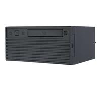 Chieftec UNI Series BT-02B-U3 - Tour - mini ITX - pas d'alimentation - noir - USB/Audio