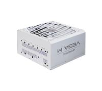 Chieftec Vega PPG-850-CW Alimentation PC 850W ATX 3.1 80 PLUS Gold, câblage Full Modulaire, vent. 13.5cm, connecteurs PCIe 6+2 & 12+4, Blanc