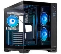 Chieftec Visio GM-30B-TG-OP schwarz Tempered Glass x 2 Cube Noir boîtier midi tower
