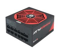 Chieftronic PowerPlay Series 1050W - Alimentation électrique (interne) - ATX12V 2.3/ EPS12V/ PS/2 - 80 PLUS Platinum - CA 100-240 V - 1050 Watt - PFC active