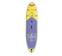 Chiemsee 16622 Sup-Set Incl. Planche,Pagaie,Pompe ,Leash & Dos (Jaune / Mauve)