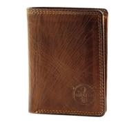 CHIEMSEE Porte-monnaie marron en cuir pour homme - Leather Wallet Cognac 223189