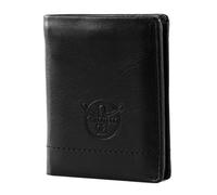 CHIEMSEE portefeuille Leather Wallet Black / Brown